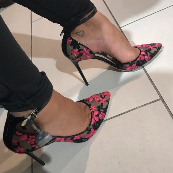 Jimmy choo floral heels - Picture 6 of 8